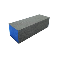 Buffer 3 Way Sanding File Block Blue Black Shiner 1 pc