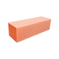 Buffer 3 Way Sanding File Block Orange White Grit 100/180 1 pc