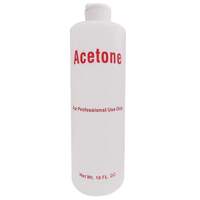 Acetone 500ml Gel Acrylic Nail Polish Soak Off Remover 16 oz