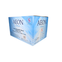 AEON - Vitals Easy Fit Latex Powder Free Gloves Size S Small 1000pcs (Box of 10)