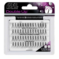 ARDELL - Double Up - Knotted Double Flares - Long Black Lashes