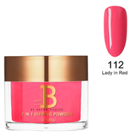 Billionaire Dip/Acrylic Powder - 112 Lady In Red 56g