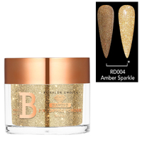 Billionaire Diamond Dip/Acrylic Powder - 004 Amber Sparkle 56g