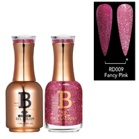 Billionaire Diamond Gel & Lacquer Duo - 009 Fancy Pink 15ml