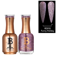 Billionaire Diamond Gel & Lacquer Duo - 010 Funny Holiday 15ml