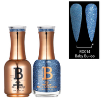 Billionaire Diamond Gel & Lacquer Duo - 014 Baby Bu-Loo 15ml