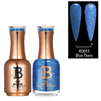 Billionaire Diamond Gel & Lacquer Duo - 015 Blue Tears 15ml