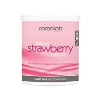 Caronlab Strawberry Creme Hard Hot Wax Microwaveable 800g