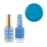 DND 030 Aqua Blue - DC Collection Gel & Lacquer Duo 18ml