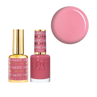 DND 166 Hard Pink - DC Collection Gel & Lacquer Duo 18ml