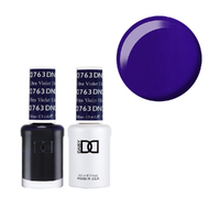 DND 763 Ultra Violet - Daisy Collection Gel & Lacquer Duo 15ml