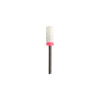 Billionaire - Ceramic Nail Drill Bit 3/32" Large Barrel Flat (3X) White