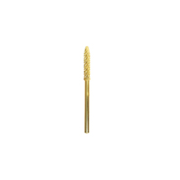 Nail Drill Bit 3/32" Cone Underneath Under Nail Cleaner (Large) - Gold