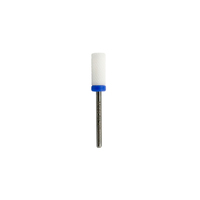 Billionaire - Ceramic Nail Drill Bit 3/32" Large Barrel Flat (M) White