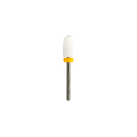 Billionaire - Ceramic Nail Drill Bit 3/32" Large Barrel Round Smooth (R2X) White