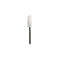 Billionaire - Ceramic Nail Drill Bit 3/32" Large Barrel Round Smooth (R4X) White