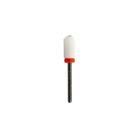 Billionaire - Ceramic Nail Drill Bit 3/32" Large Barrel Round Smooth (RF) White