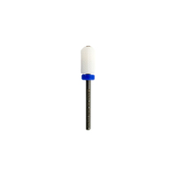 Billionaire - Ceramic Nail Drill Bit 3/32" Large Barrel Round Smooth (RM) White