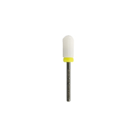 Billionaire - Ceramic Nail Drill Bit 3/32" Large Barrel Round Smooth (RXF) White