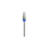 Nail Drill Bit 3/32" Volcano Radius Coarse (VRC) Silver