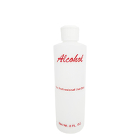 Empty Plastic Alcohol Bottle 250ml (8oz)