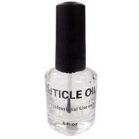 Empty Glass Cuticle Oil Bottle (0.5oz)