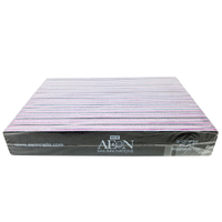 Aeon - Nail Files Black Square X-Coarse 80/80 25 pcs