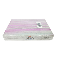 Aeon - Nail Files Gray Square Coarse 100/100 25 pcs