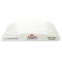 Aeon - Nail Files Shiner Half Moon White 400/3000 1 pcs