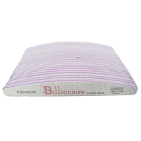 Billionaire - Nail Files Premium Gray Half Moon Coarse 100/100 25 pcs