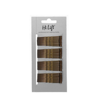 Hi Lift - Strong Hold Hair Tie Bobby Pins Bronze 40 per Card