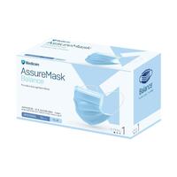 Medicom Assure Mask Balance Earloop Blue Face Masks Level 1, 50pcs