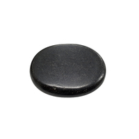 Spa Massage Basalt Hot Stone 8cm x 6cm x 1.9cm 1pc