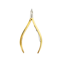 NGHIA - Hard Steel Cuticle Nippers Full Jaw C-112 Gold