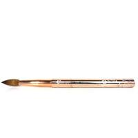 NITRO - Acrylic Kolinsky Nail Brush #16 (Gold)