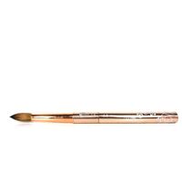 NITRO - Acrylic Kolinsky Nail Brush #18 (Gold)