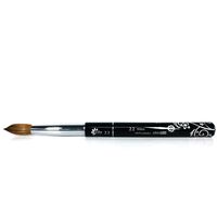 NITRO - Acrylic Kolinsky Nail Brush #22 (Black)