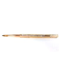 NITRO - Acrylic Kolinsky Nail Brush #6 (Gold)