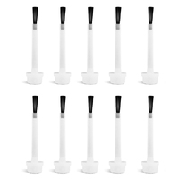 10 x Gel Nail Polish Lacquer Replacement Brush