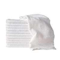 Partex Majestic Cotton White Towels Large 12pcs