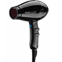 Speedy Supalite Professional Hairdryer - Black with Diffuser