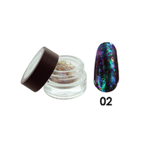 Wave Gel - Nail Foil Art Glitter Holographic Ether Flake 02 (1g)