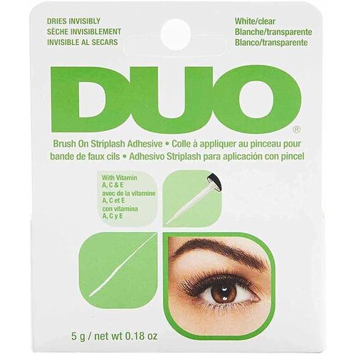 Ardell DUO Brush On Striplash Adhesive Eyelash Glue - White/Clear 5g