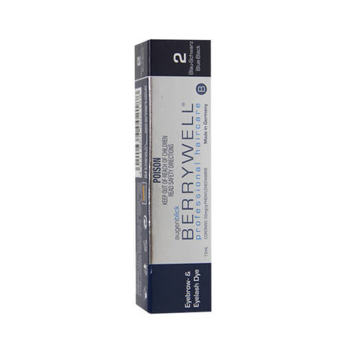 Berrywell Eyebrow And Eyelash Tint #2 Blue Black 15ml