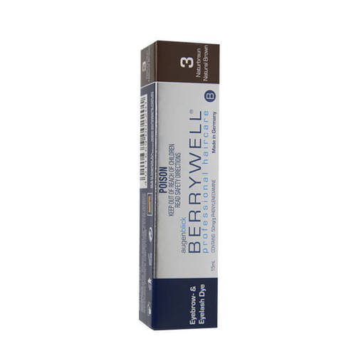 Berrywell Eyebrow And Eyelash Tint #3 Natural Brown 15ml