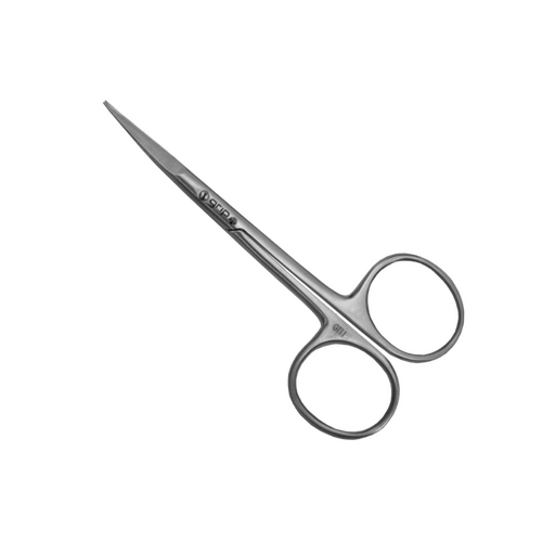 Caronlab Grip Stainless Steel Nail Tip Precision Scissors - S5