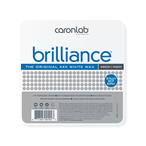 Caronlab Brilliance Hard Hot Wax Pallet Tray 500g