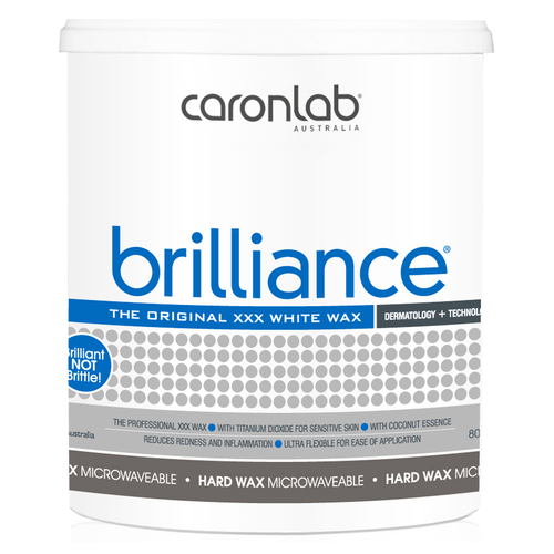 Caronlab Brilliance Hard Hot Wax Microwaveable 800g