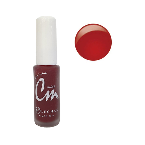 Lechat CM Nail Art Polish - NA07 Dark Red 9.5ml