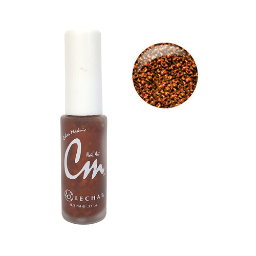 Lechat CM Nail Art Polish - NA48 Copper Glitter 9.5ml